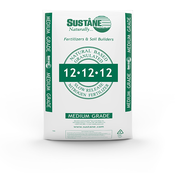 Suståne 12-12-12 is a complete, balanced, and controlled release nutrient package for all floral stock in nursery greenhouse soil blends and potted applications.