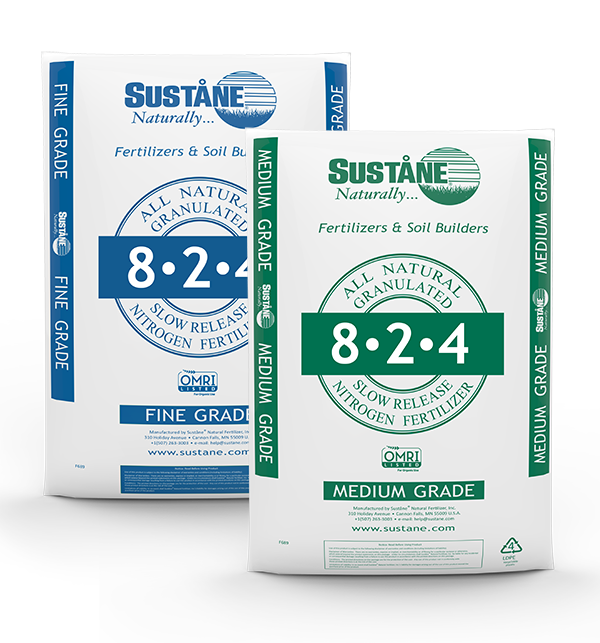 Suståne 8-2-4 Natural Organic Slow Release Nitrogen Fertilizer for lasting plant nutrition